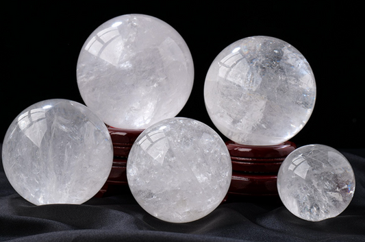 White quartz sphere